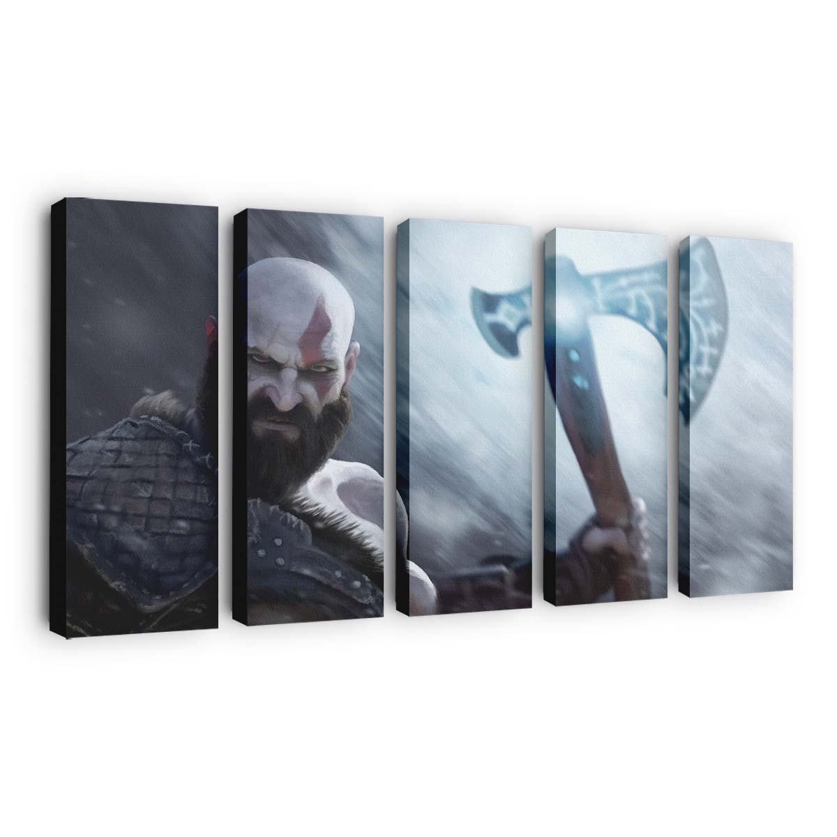 kratos digital paint art ro